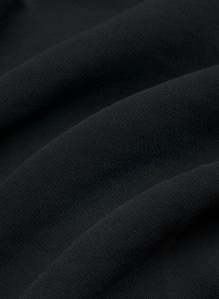 die mühelose hose curve-fit lo-rise - crepette schwarz