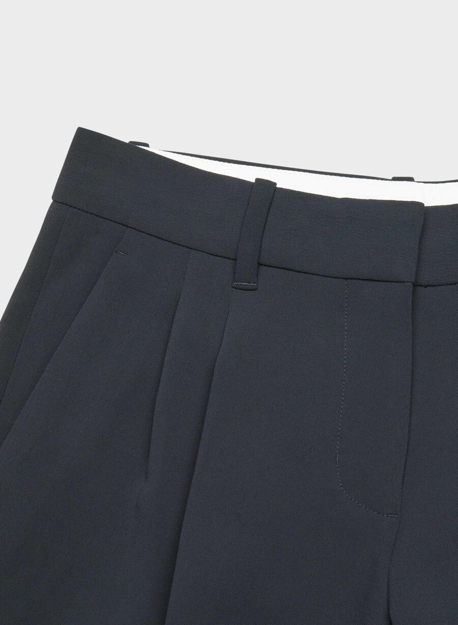 die mühelose hose curve-fit lo-rise - crepette dunkelblau