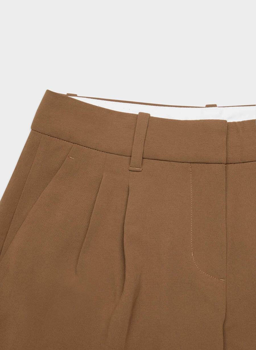 die mühelose hose curve-fit lo-rise - crepette schokoladenbraun