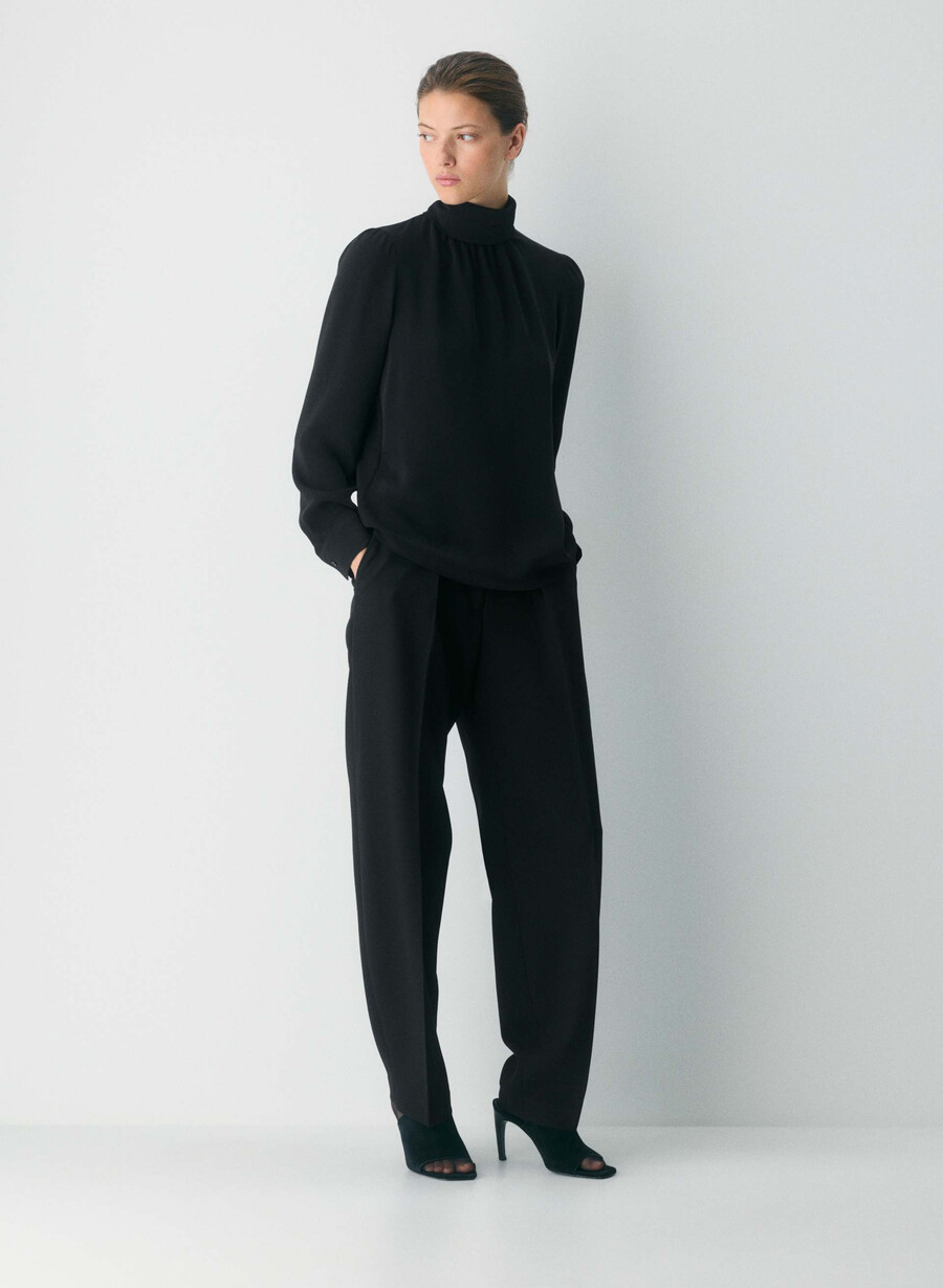 madison bluse schwarz