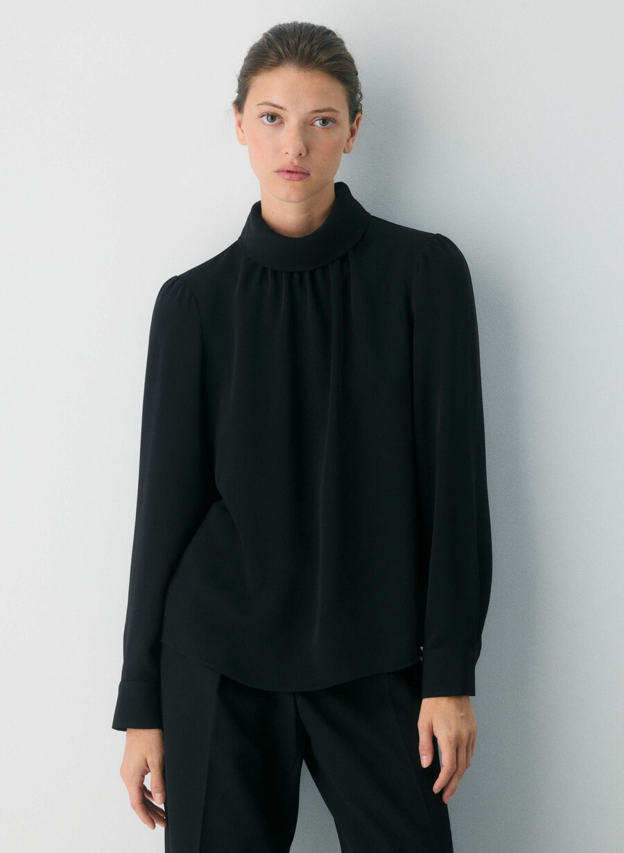 madison bluse schwarz