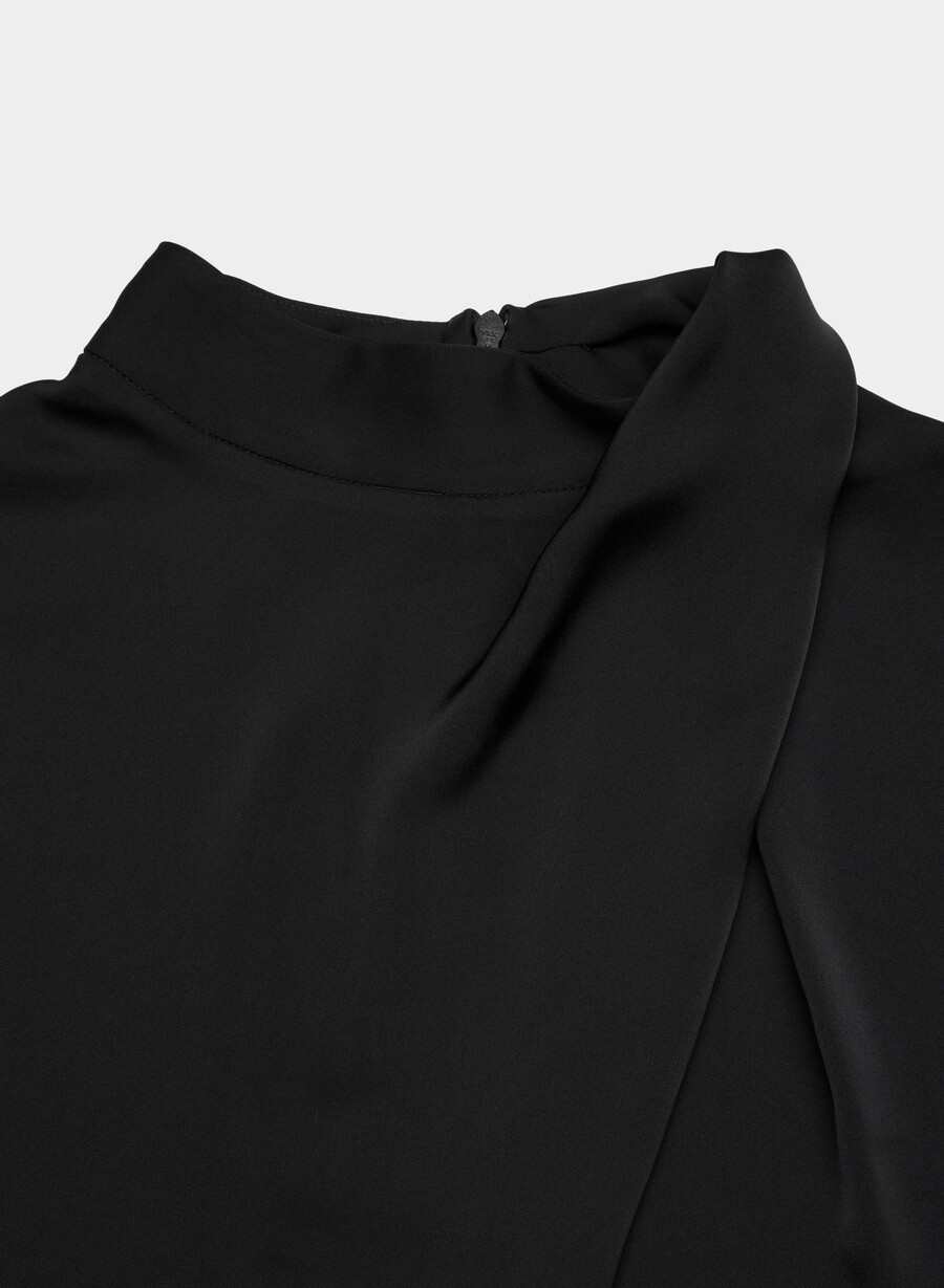 nolita satinbluse schwarz