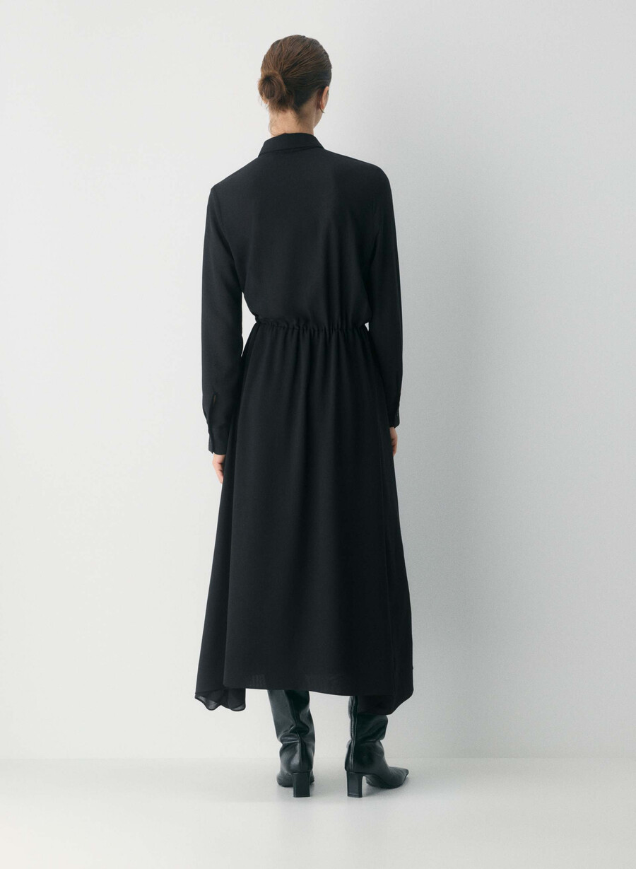 hopper-kleid schwarz