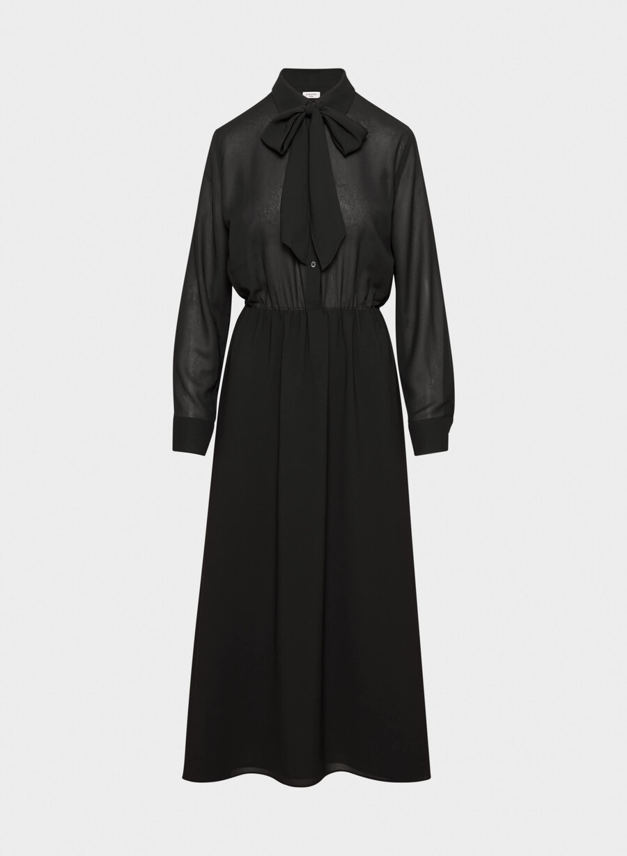 hopper-kleid schwarz