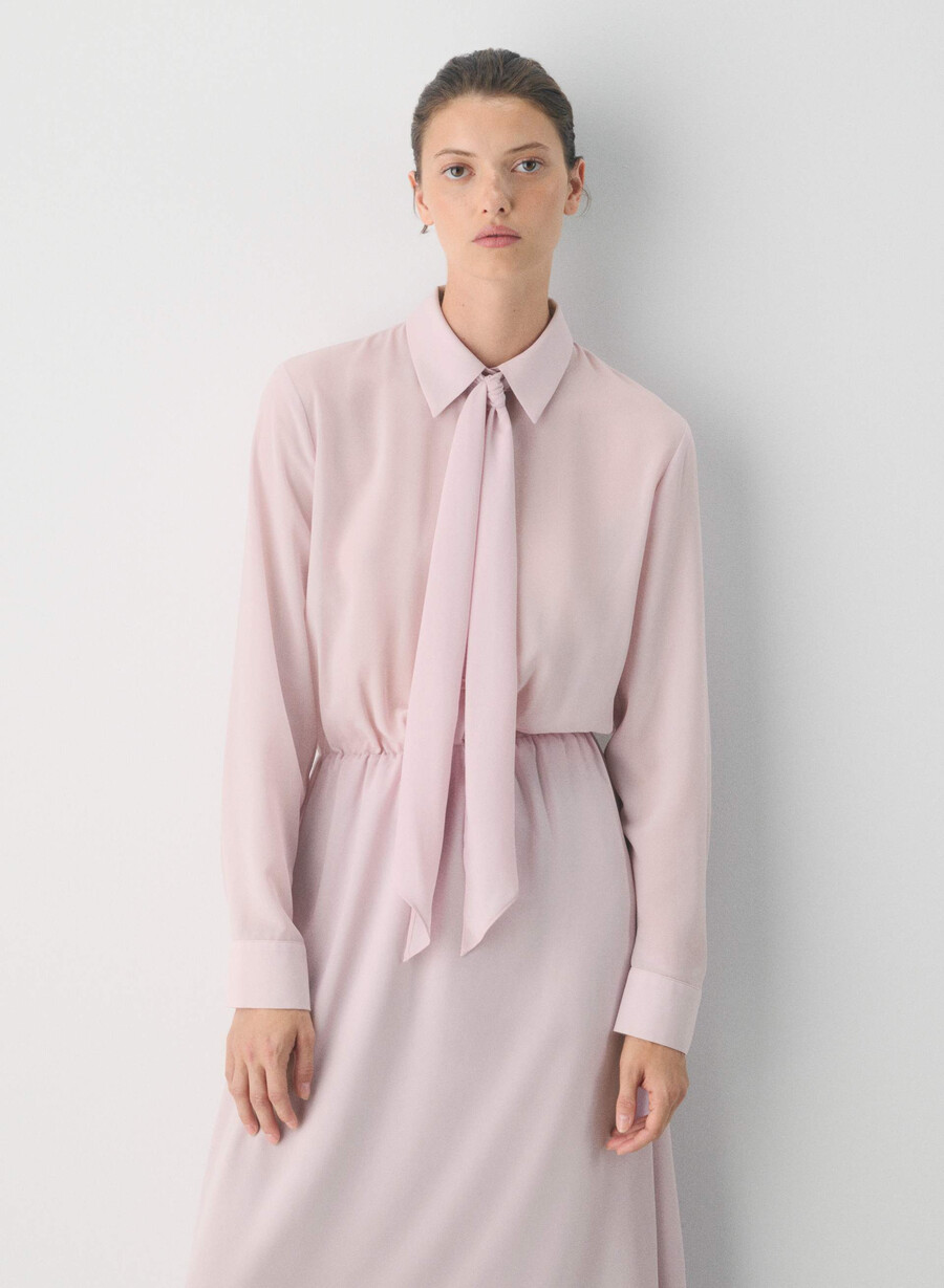 hopper-kleid altrosa
