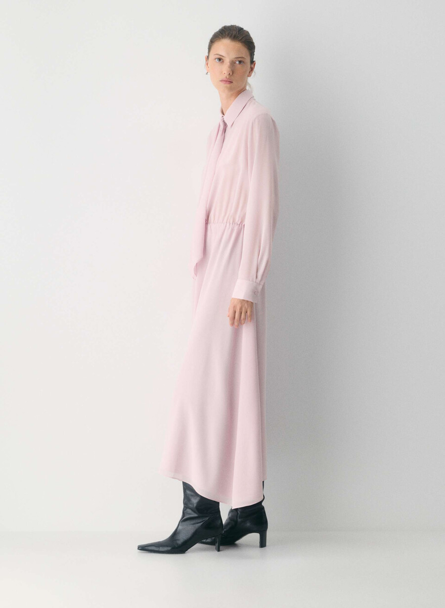 hopper-kleid altrosa