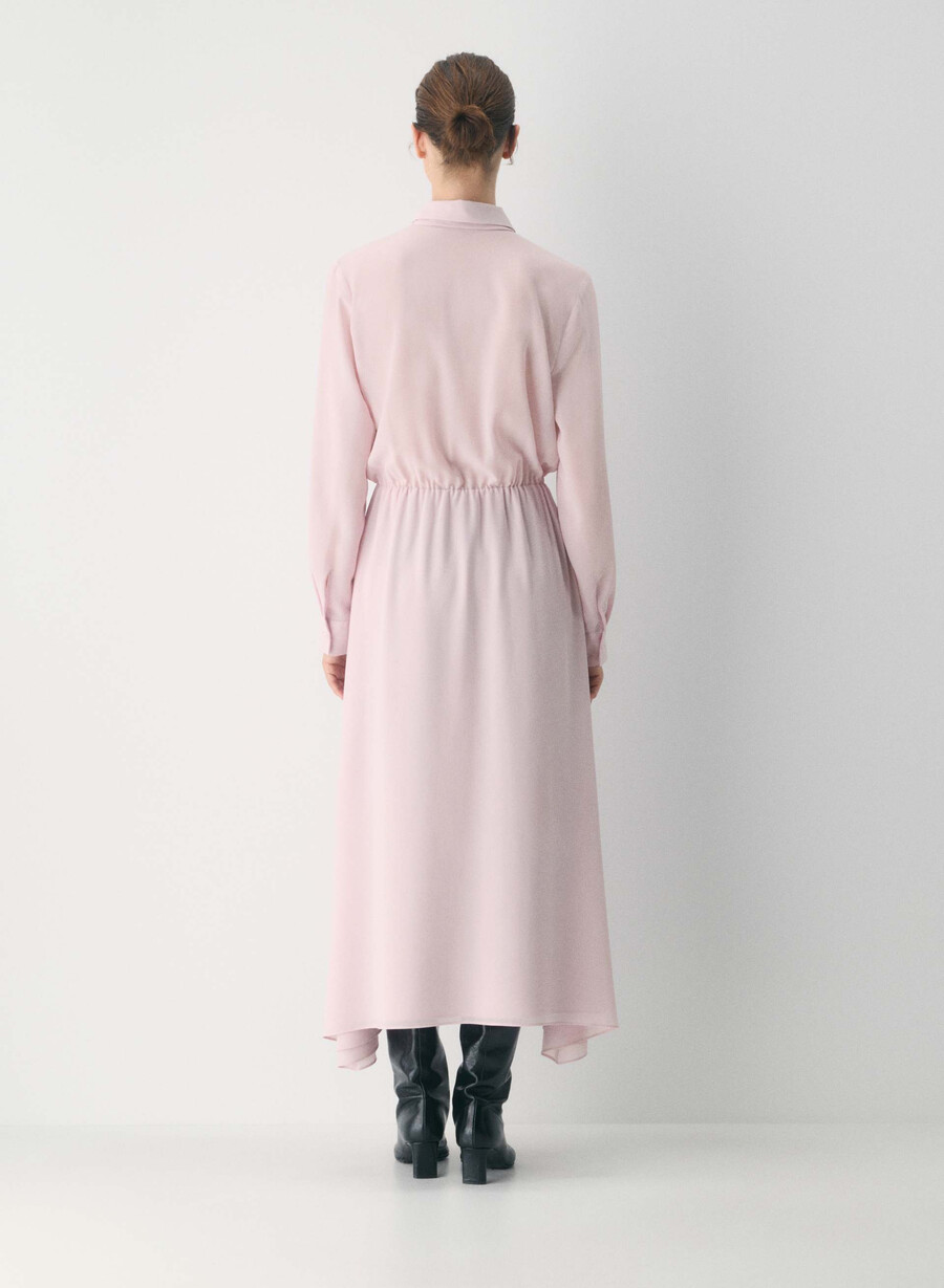 hopper-kleid altrosa