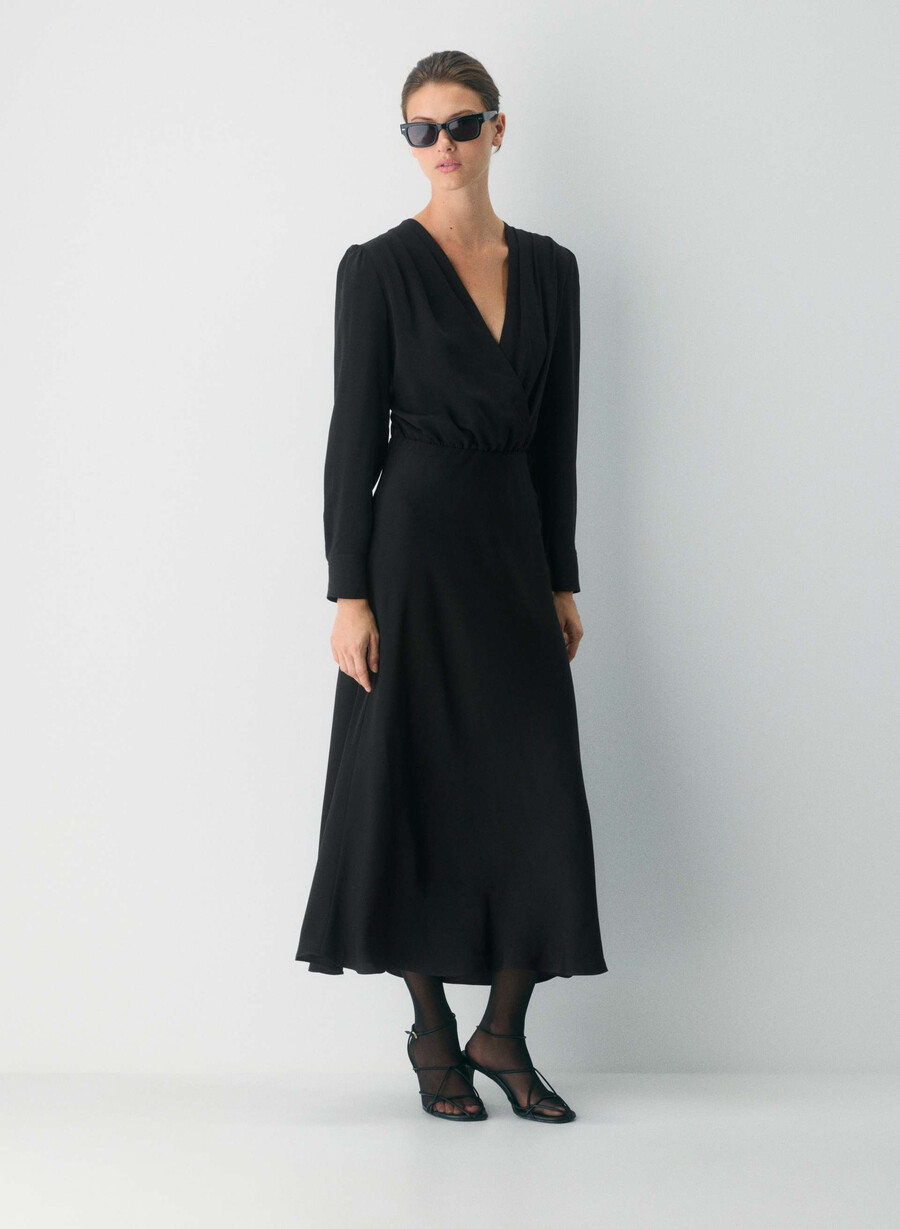 benefactor-kleid schwarz