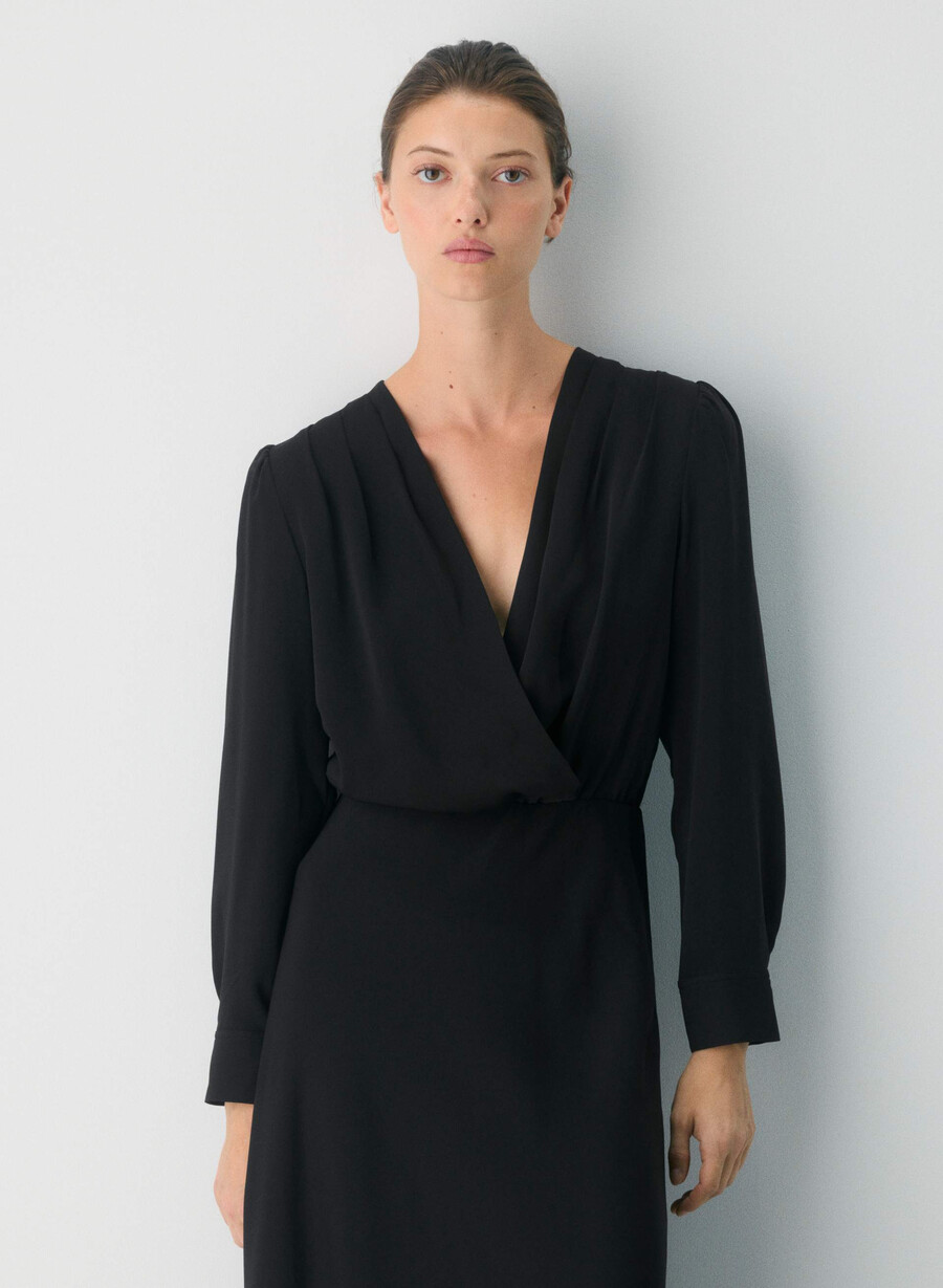 benefactor-kleid schwarz