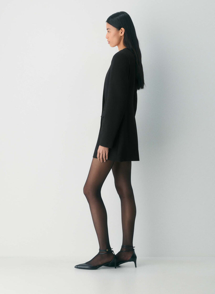 skyrise kleid schwarz