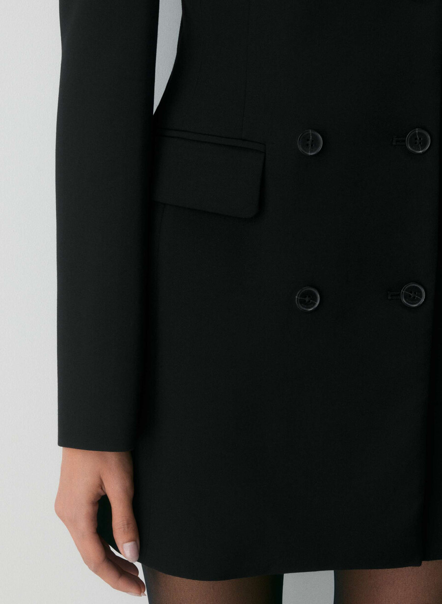 skyrise kleid schwarz