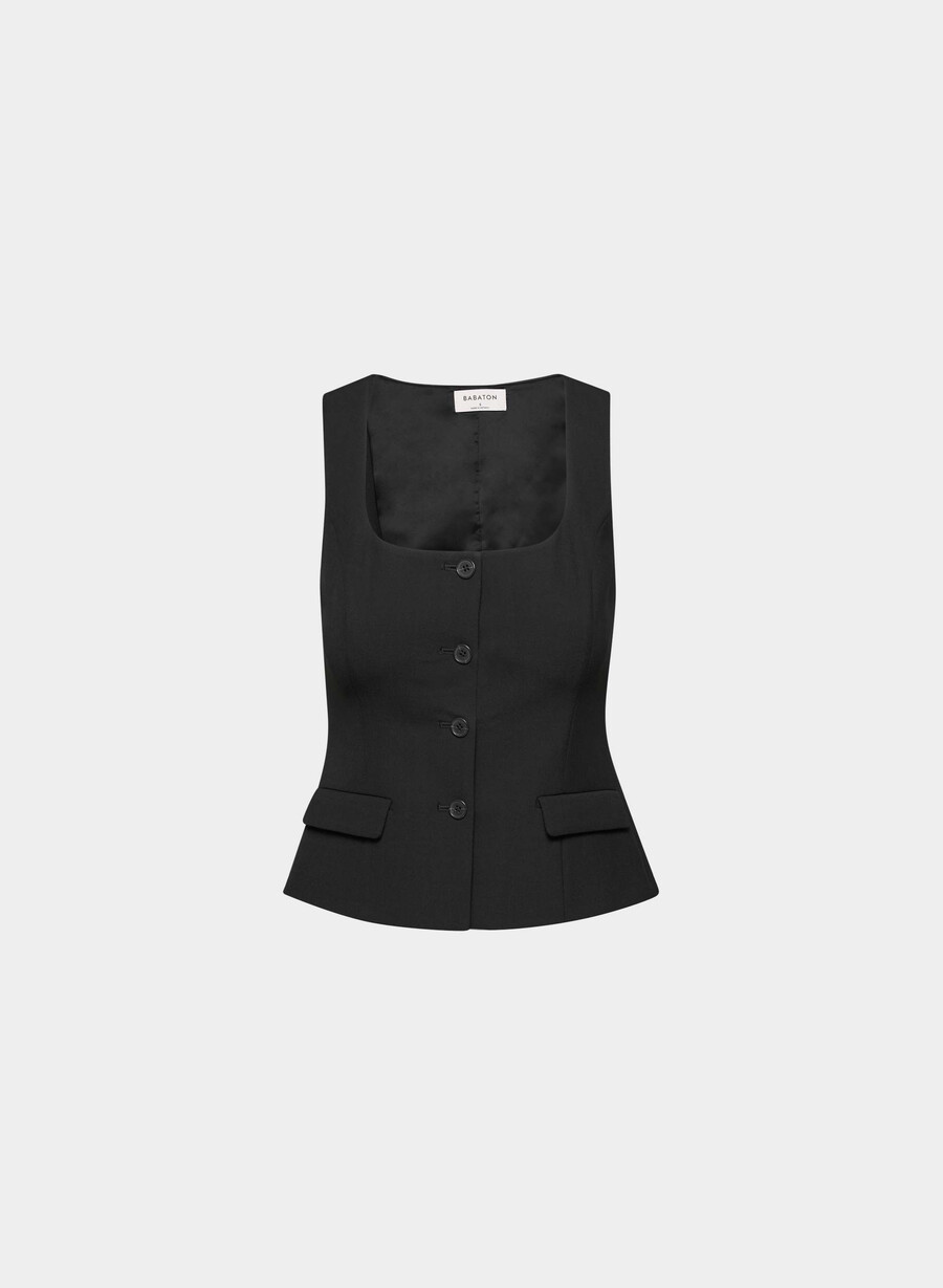 belasco weste - reessential schwarz