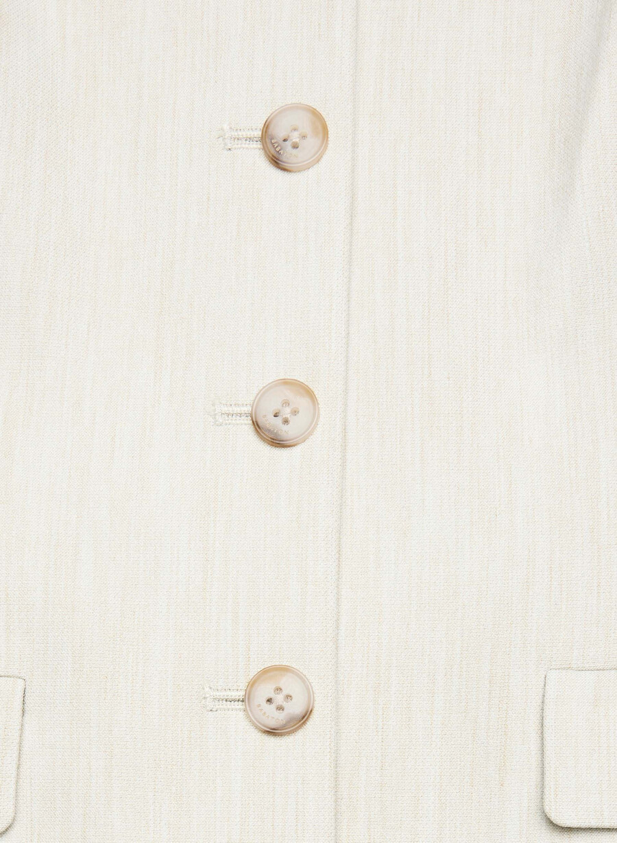 belasco weste - reessential heather matte pearl