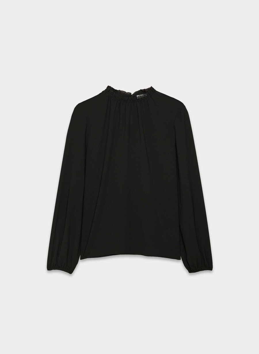 trinity bluse schwarz