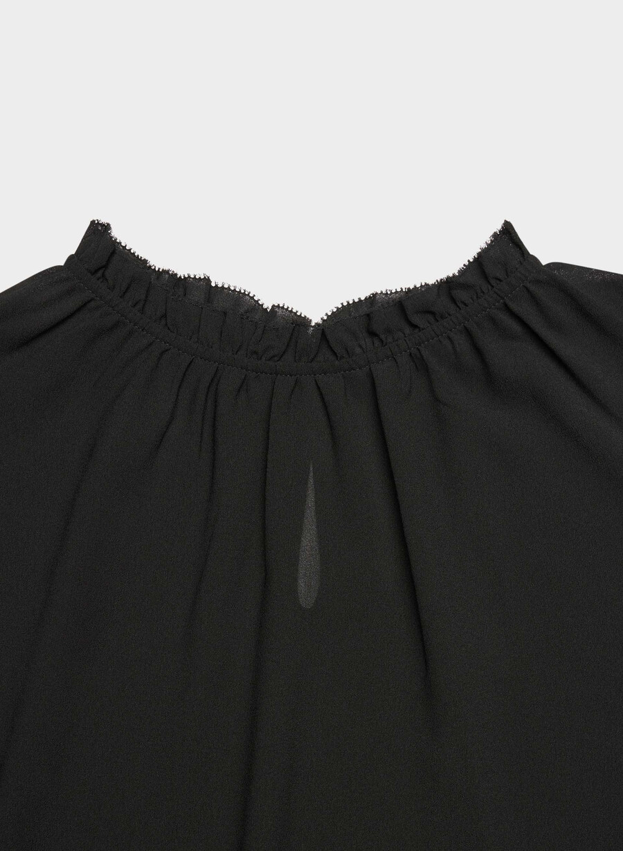 trinity bluse schwarz