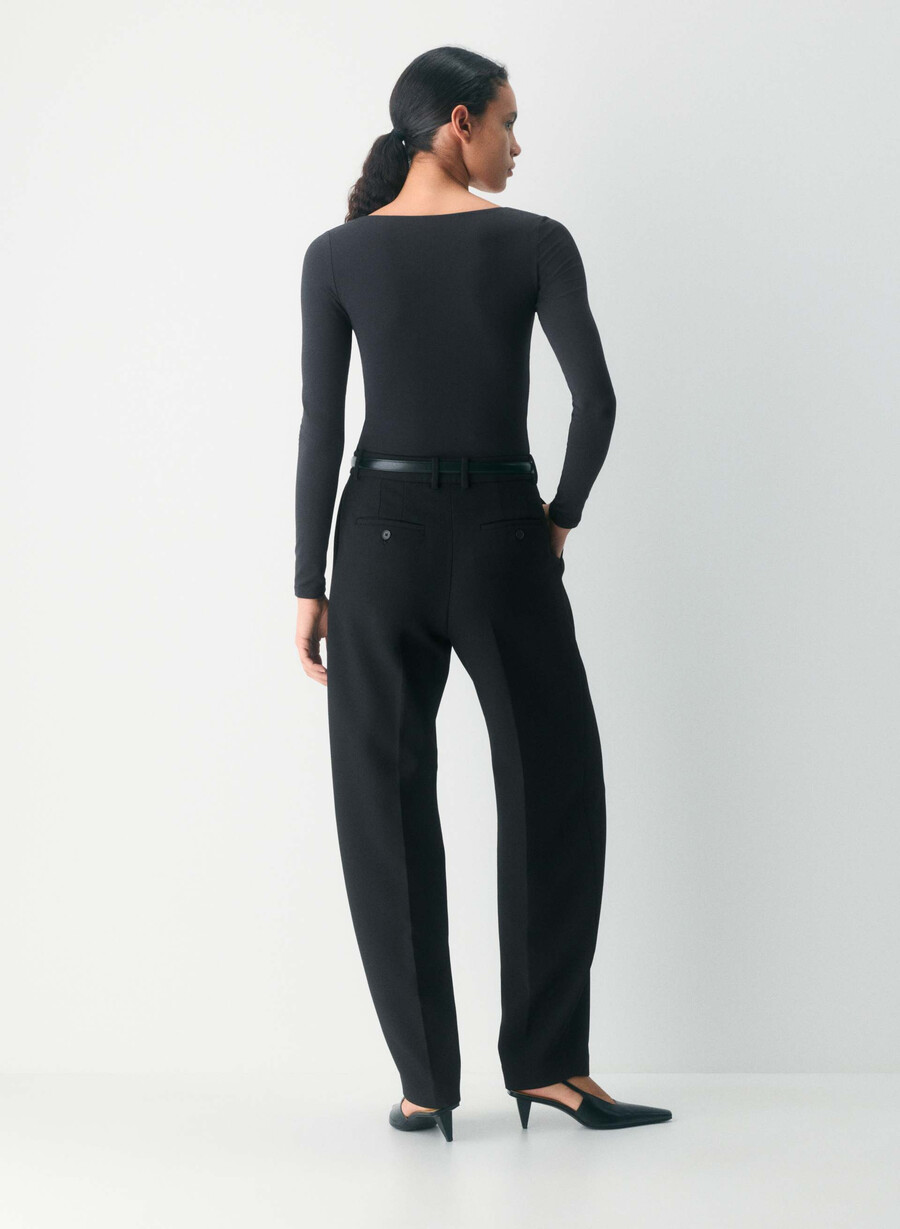 original contour cherish langarmshirt schwarz