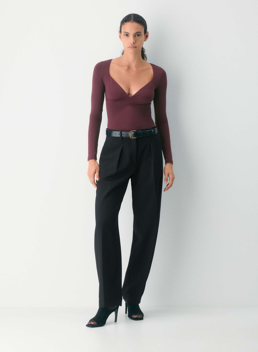 original contour cherish langarmshirt cardamon
