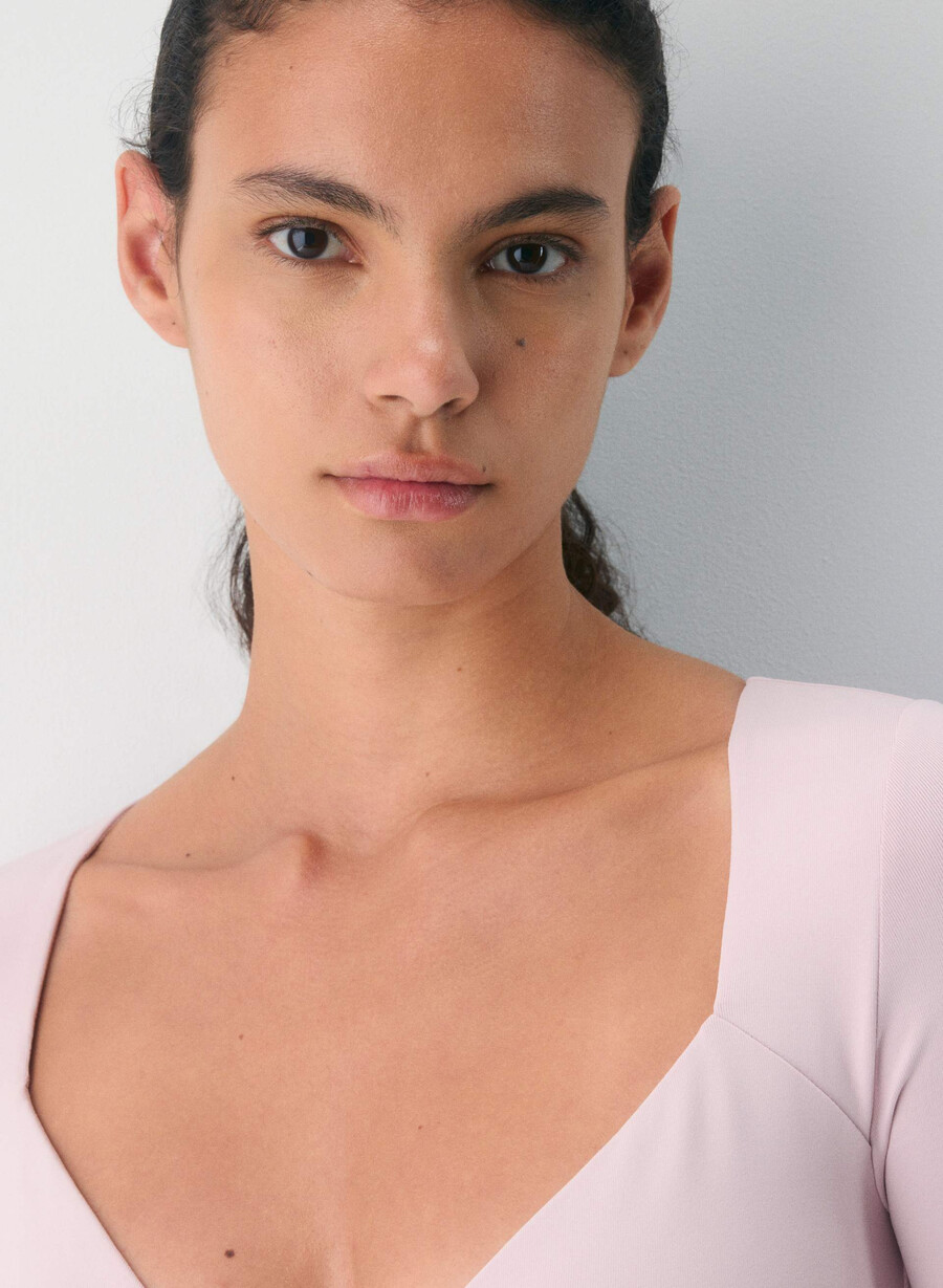 original contour cherish langarmshirt altrosa