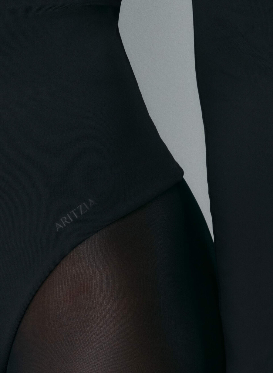 original contour turn bodysuit schwarz