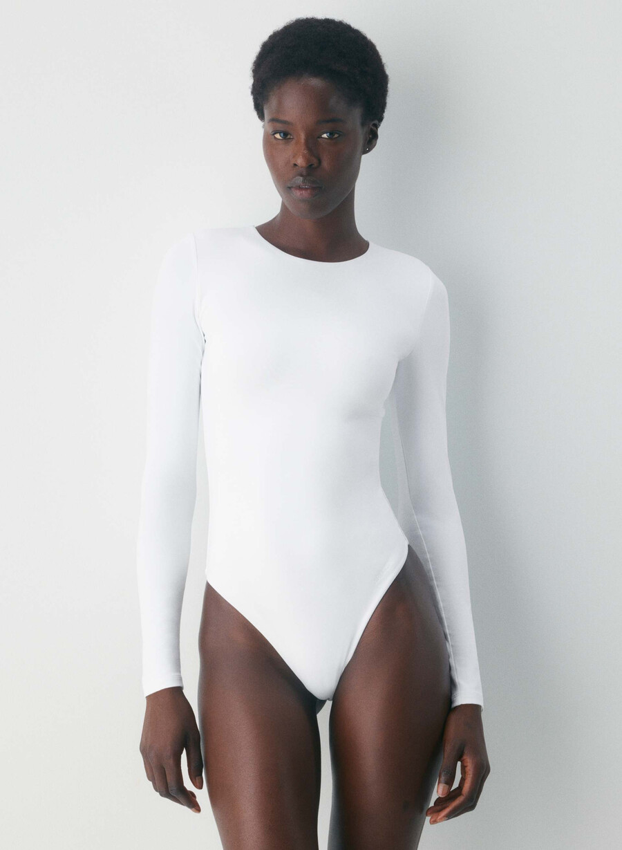 original contour turn bodysuit strahlend weiß