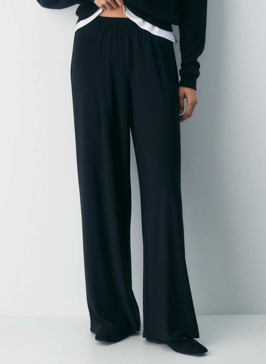 linear pant - smooth matter schwarz