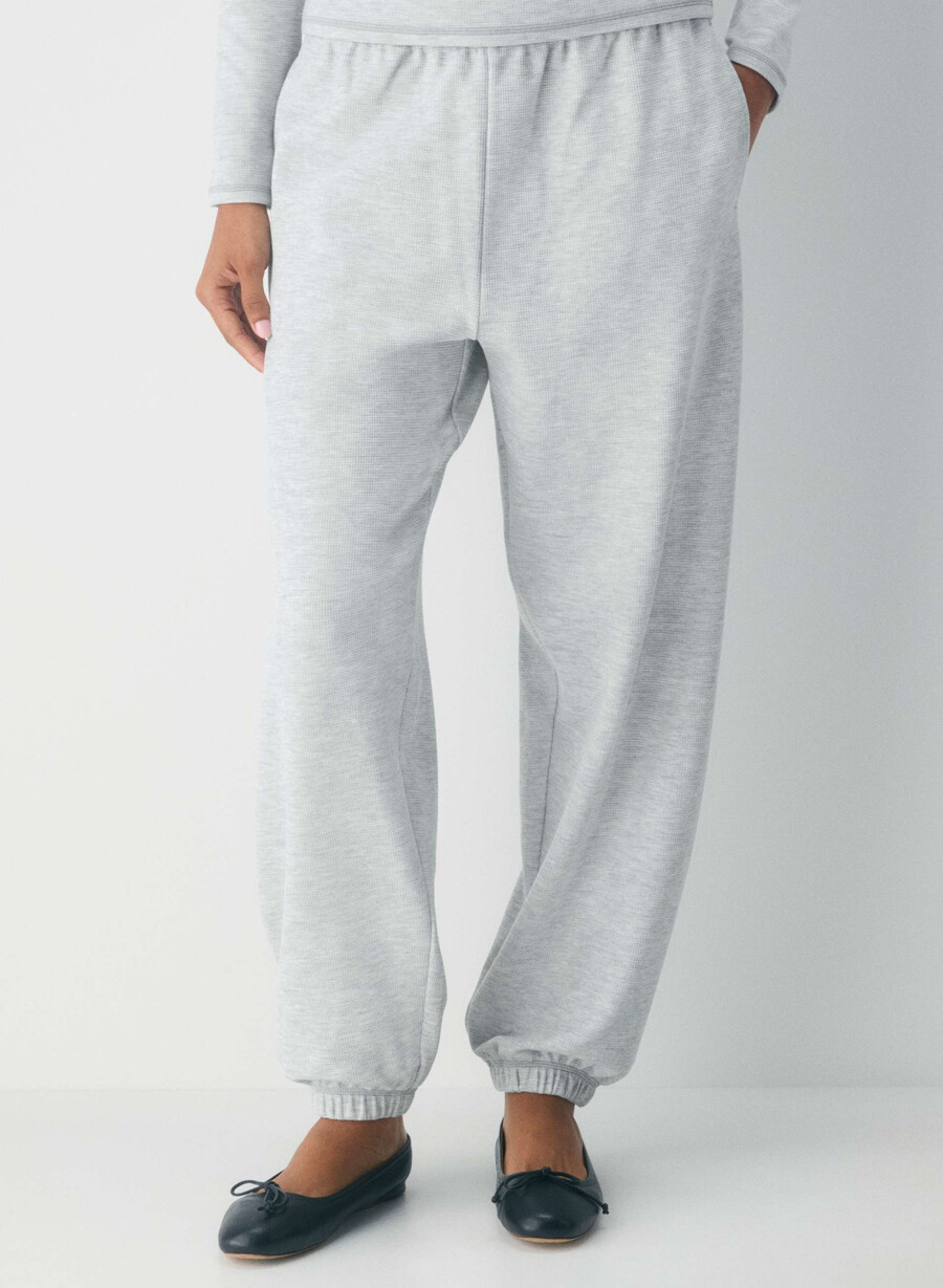 neuer wafflex eaton jogger cola taupe