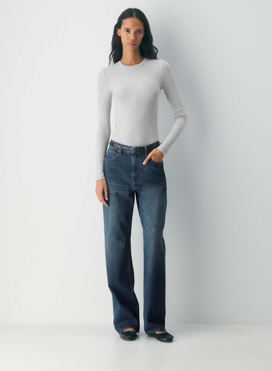 homestretch rippstrick-body heather chrome