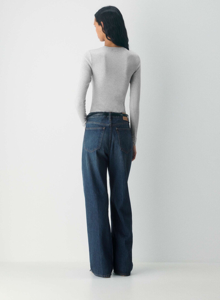 homestretch rippstrick-body heather chrome