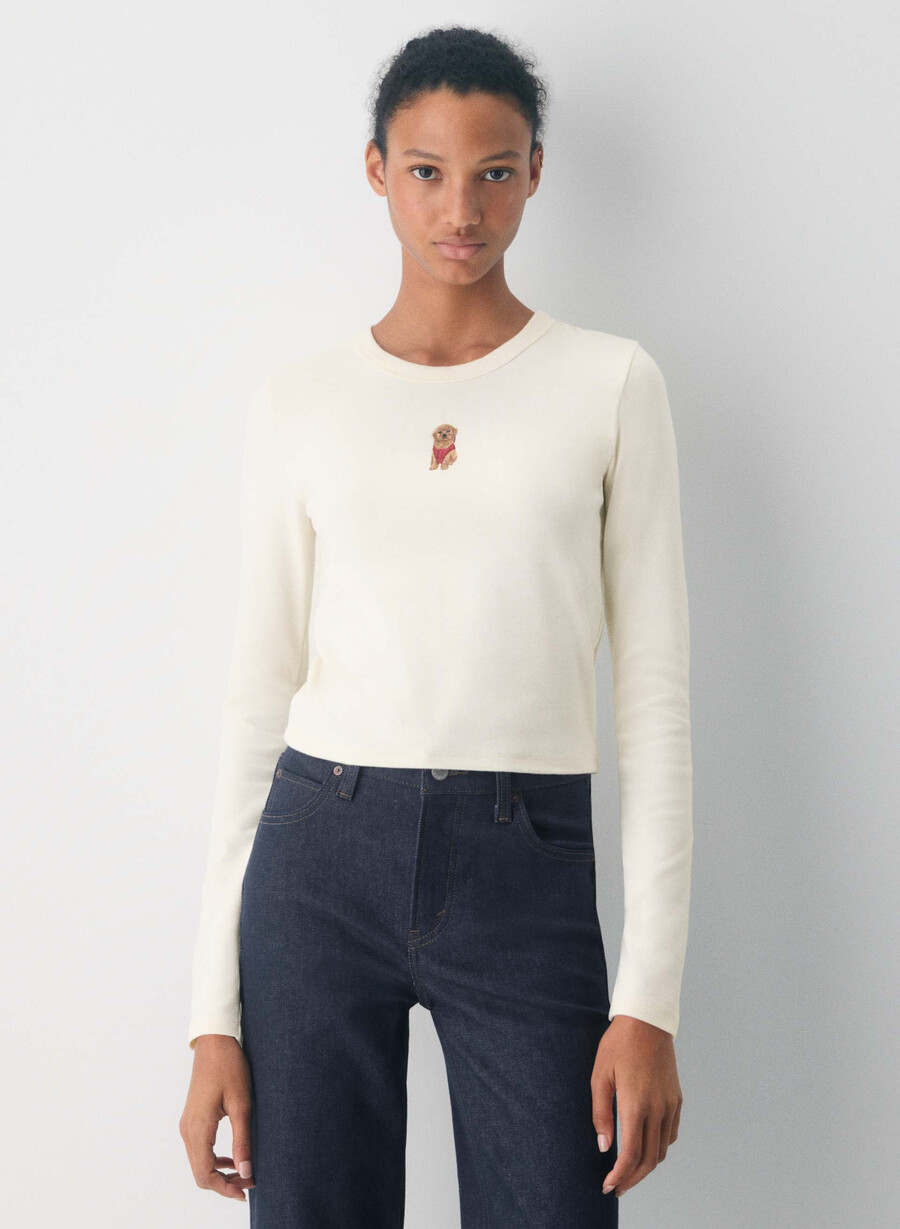 besthug little ribbed icon langarmshirt lt birch spr harley