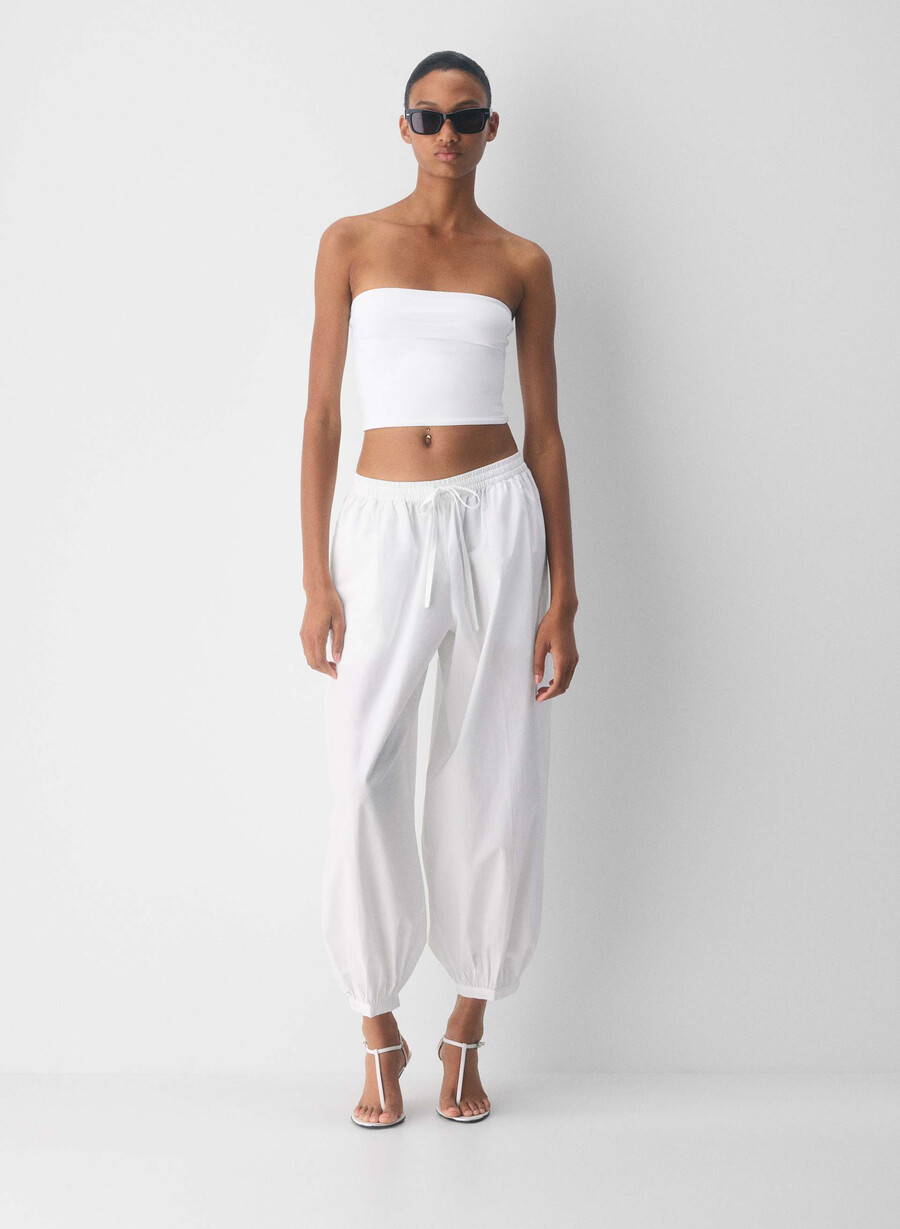 original contour appeal taillen-tube-top strahlend weiß