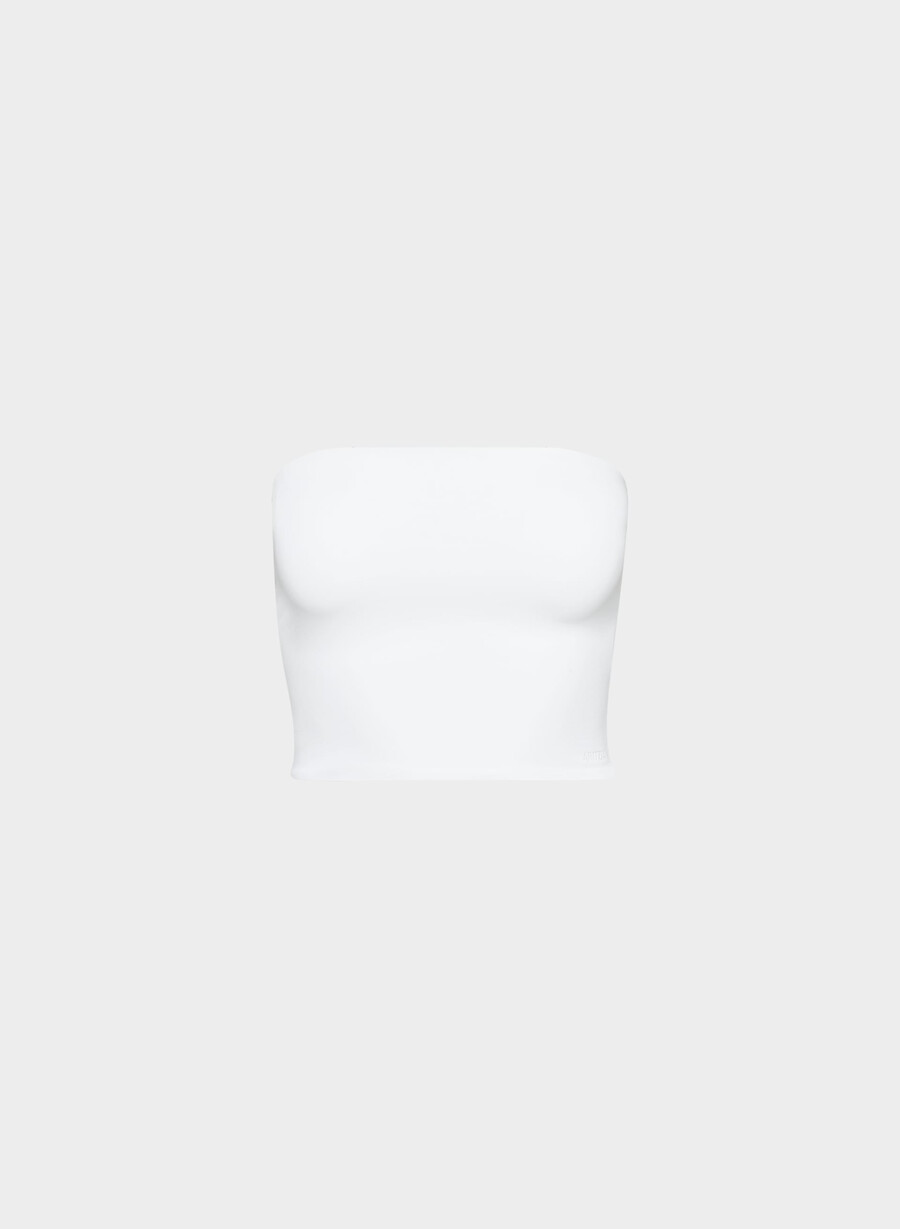 original contour appeal taillen-tube-top strahlend weiß