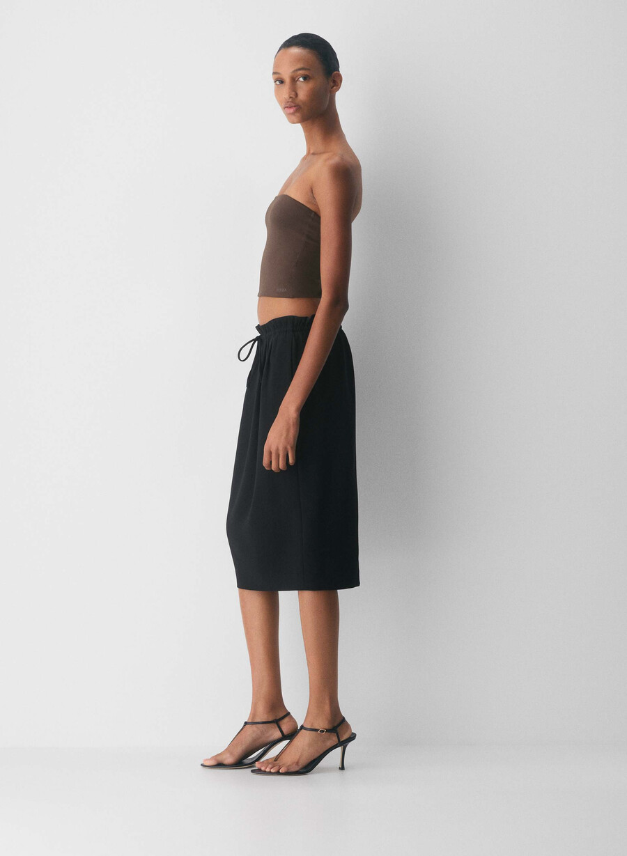 original contour appeal taillen-tube-top in sattem mokkabraun