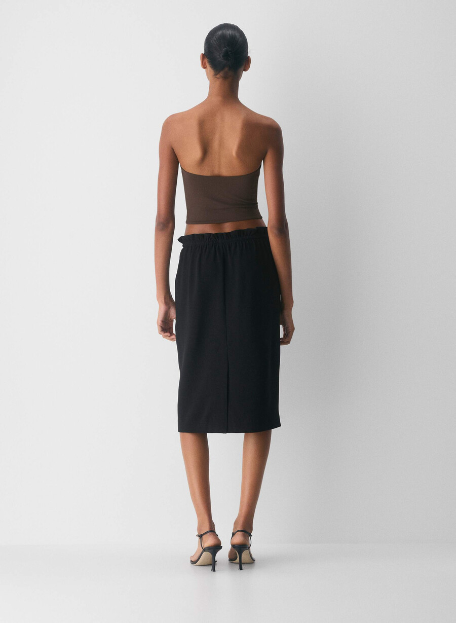 original contour appeal taillen-tube-top in sattem mokkabraun