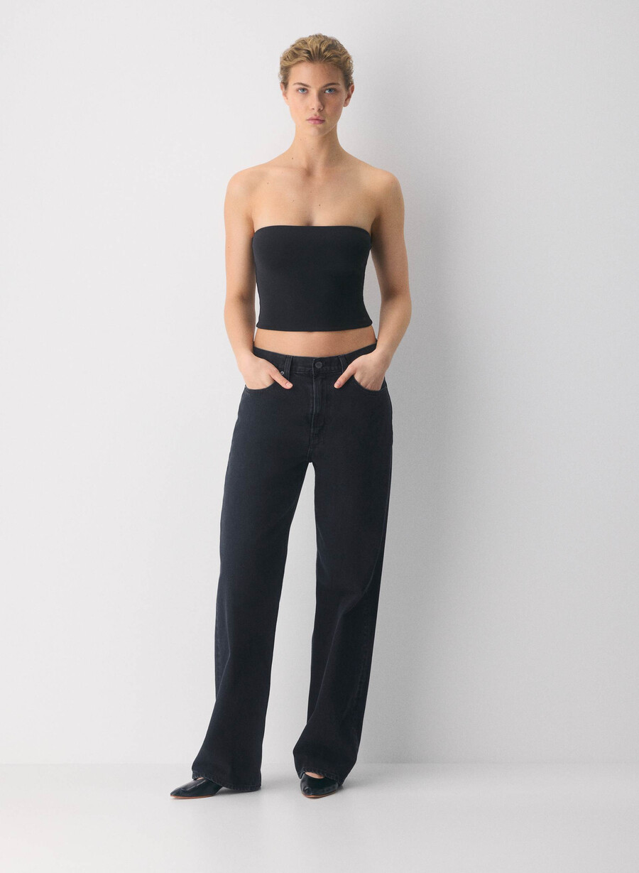 original contour appeal taillen-tube-top ablaze blue