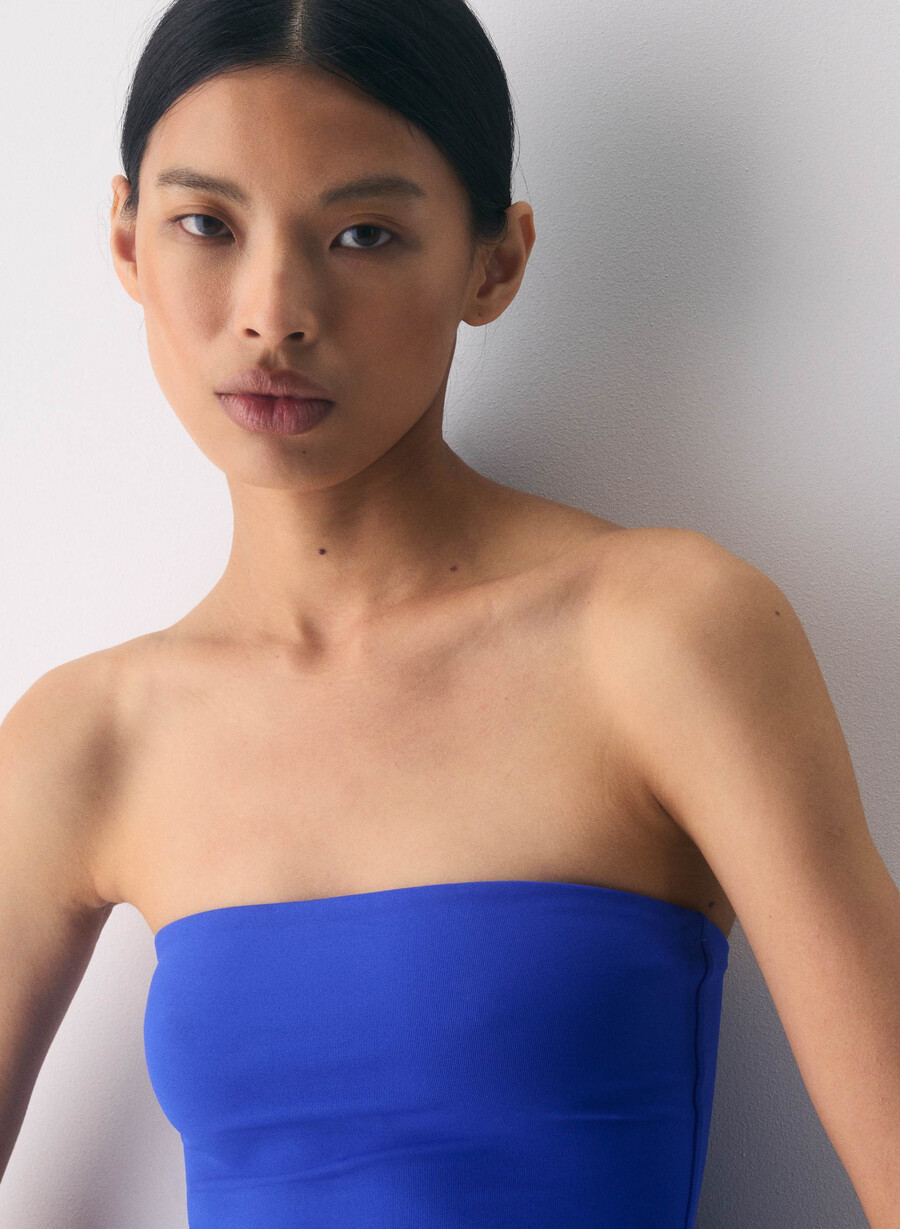 original contour appeal tube top ablaze blue