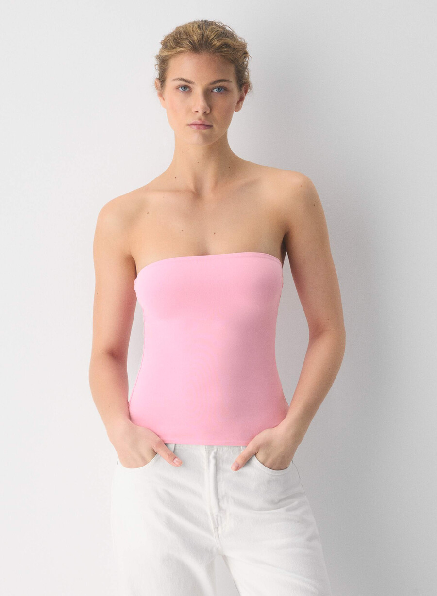 original contour appeal tube top jellybean pink