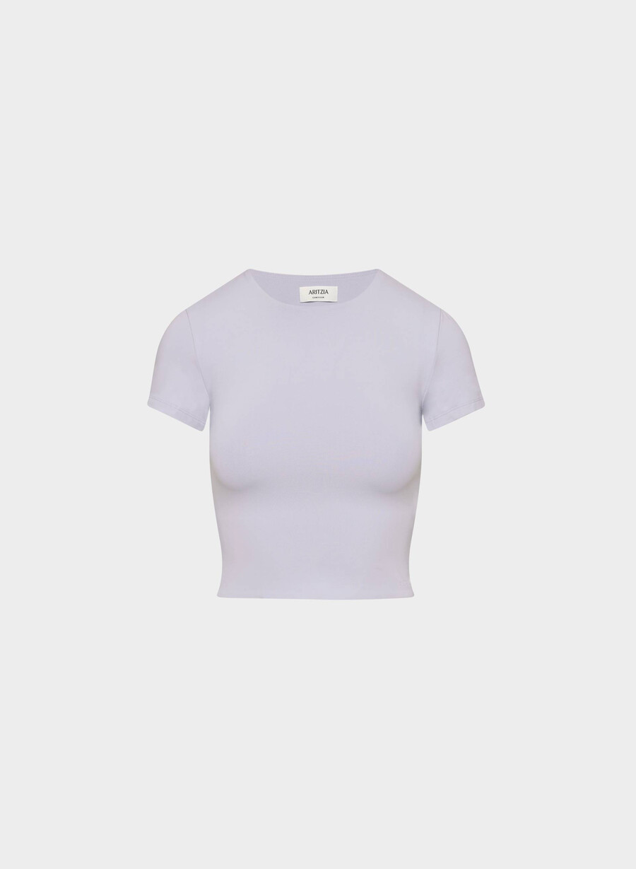 original contour marvel crew waist t-shirt wildflower lilac