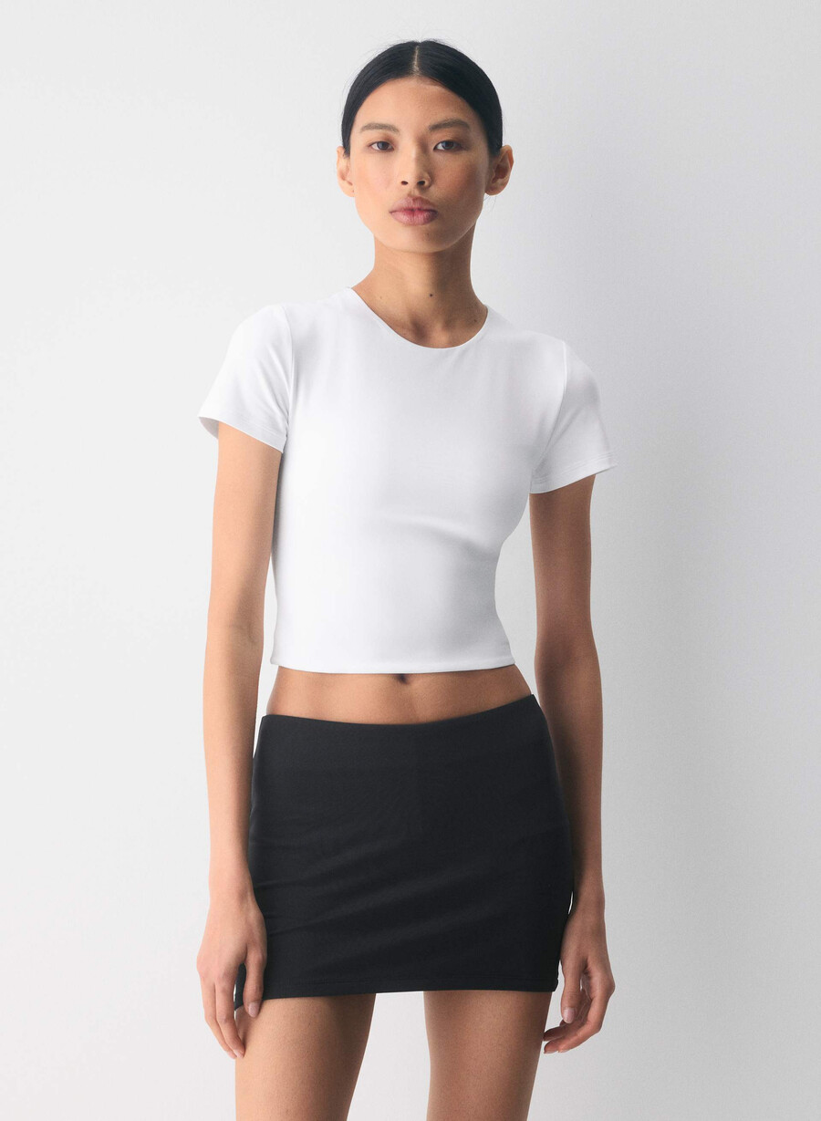 original contour marvel crew waist t-shirt wildflower lilac