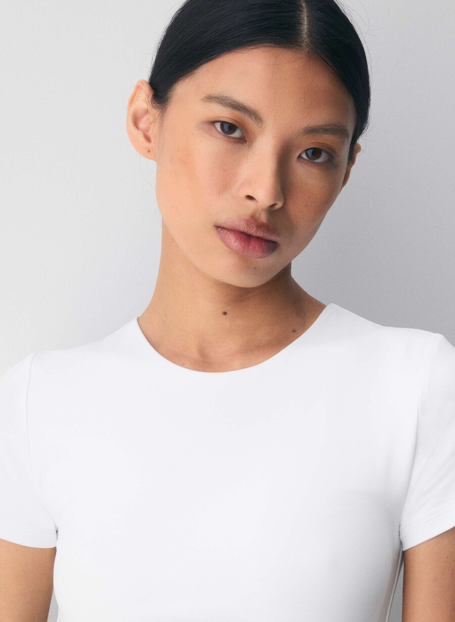original contour marvel crew waist t-shirt wildflower lilac