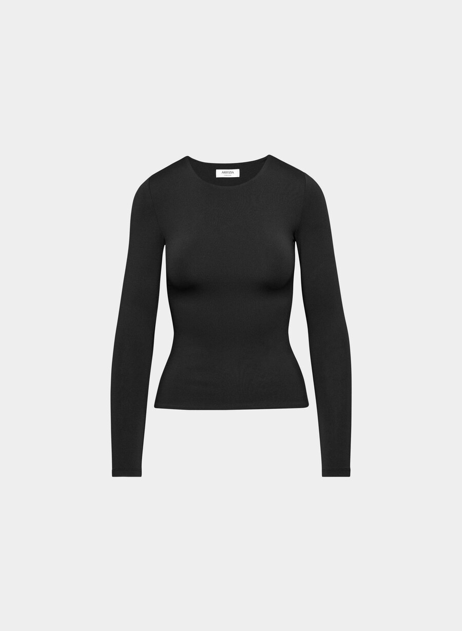 original contour splendid crew langarmshirt schwarz