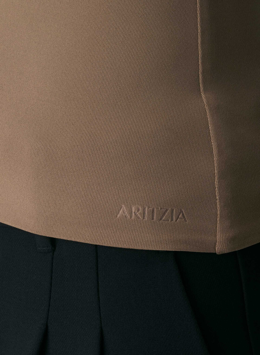 original contour splendid crew langarmshirt folio braun