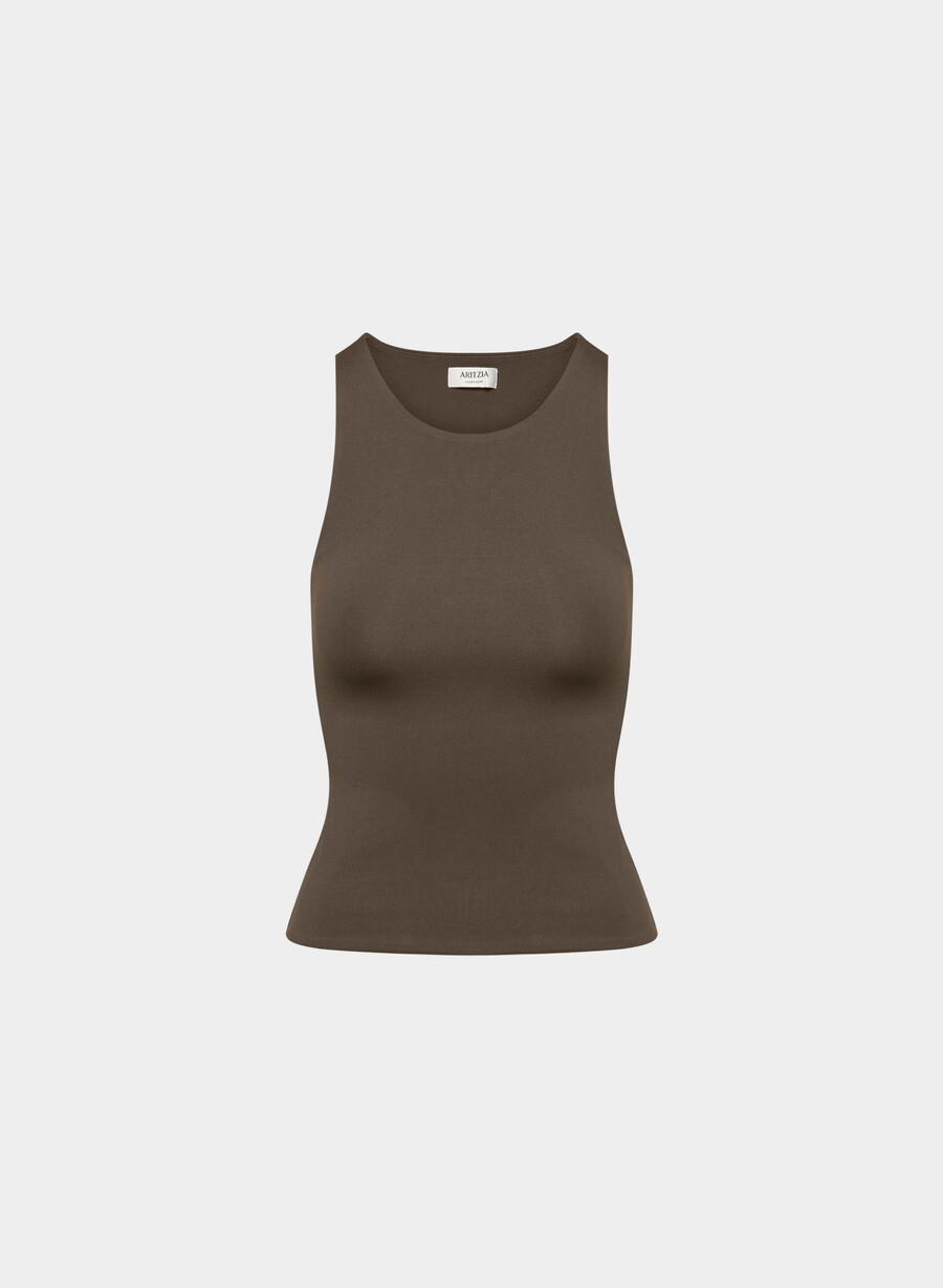 original contour 90s tank rich mocha brown