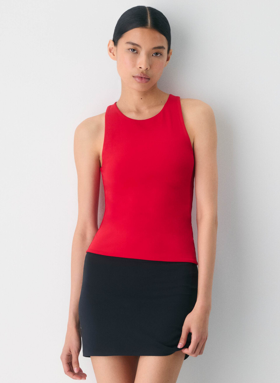 original contour 90s tank rich mocha brown