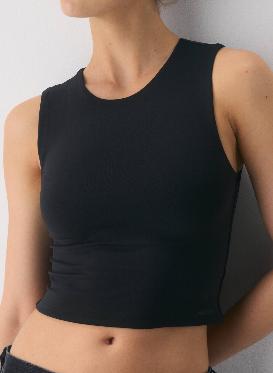 original contour tenor crew tank matte pearl
