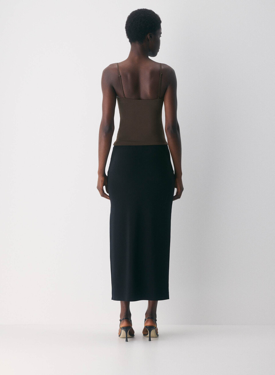 original contour presence cami tank rich mocha brown