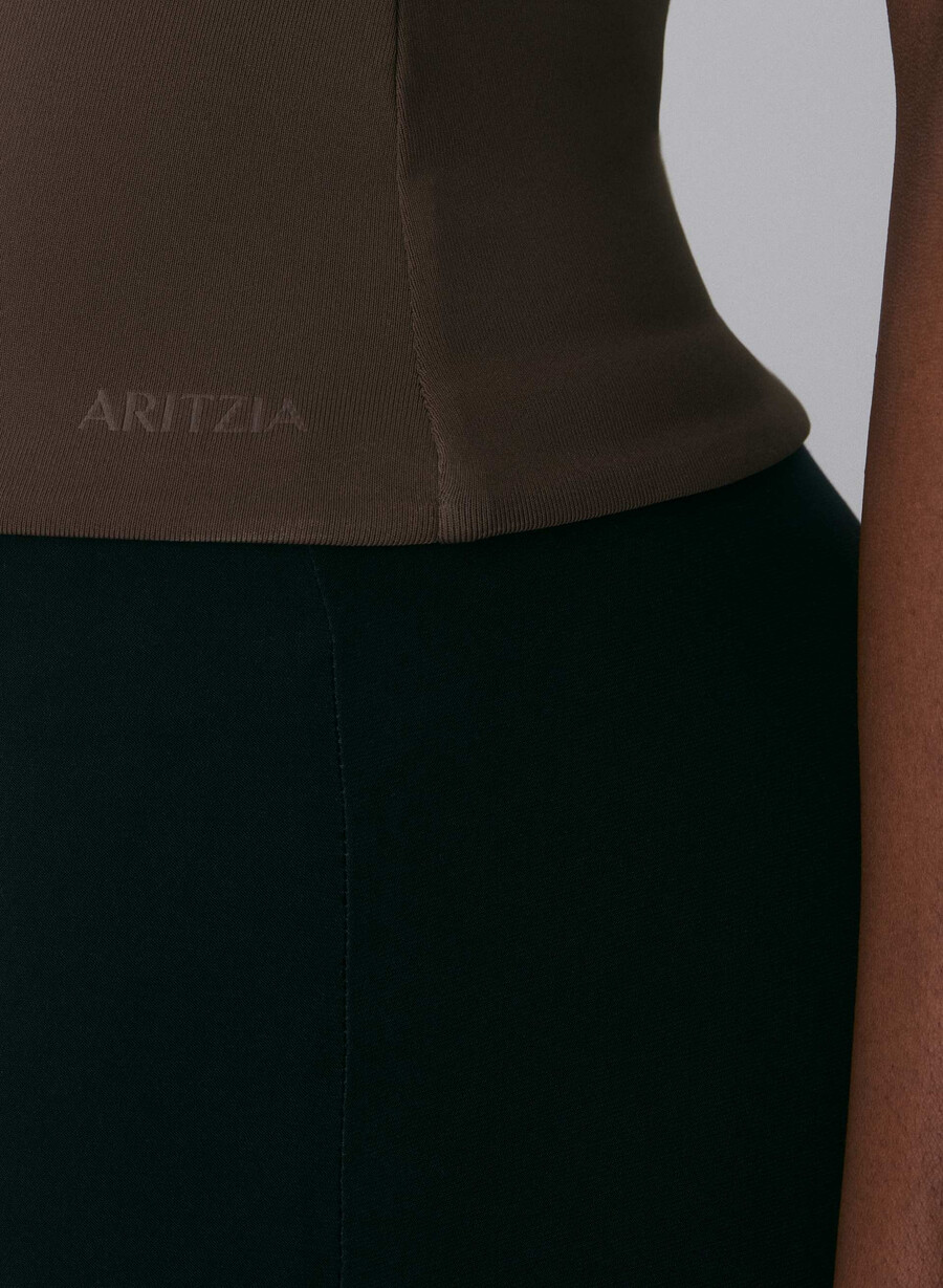 original contour presence cami tank rich mocha brown
