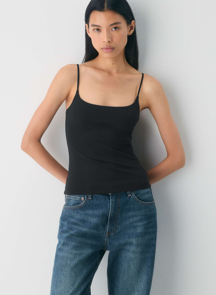 original contour presence cami tank sumac burgundy