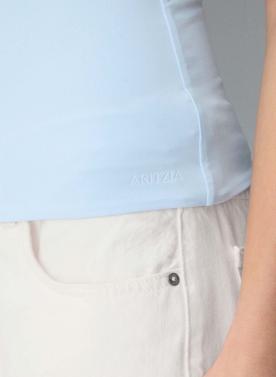 original contour presence cami tank villa blau