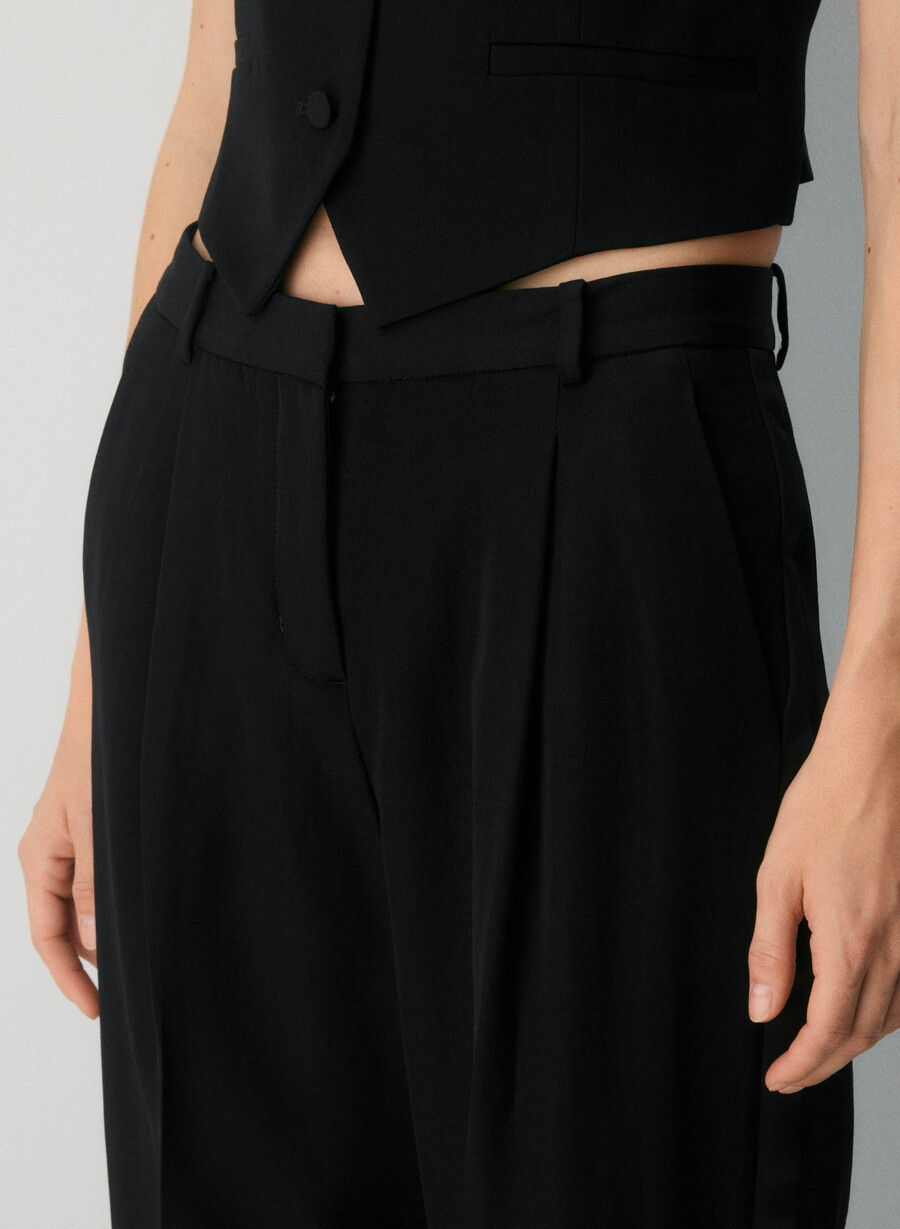 astaire wollhose schwarz