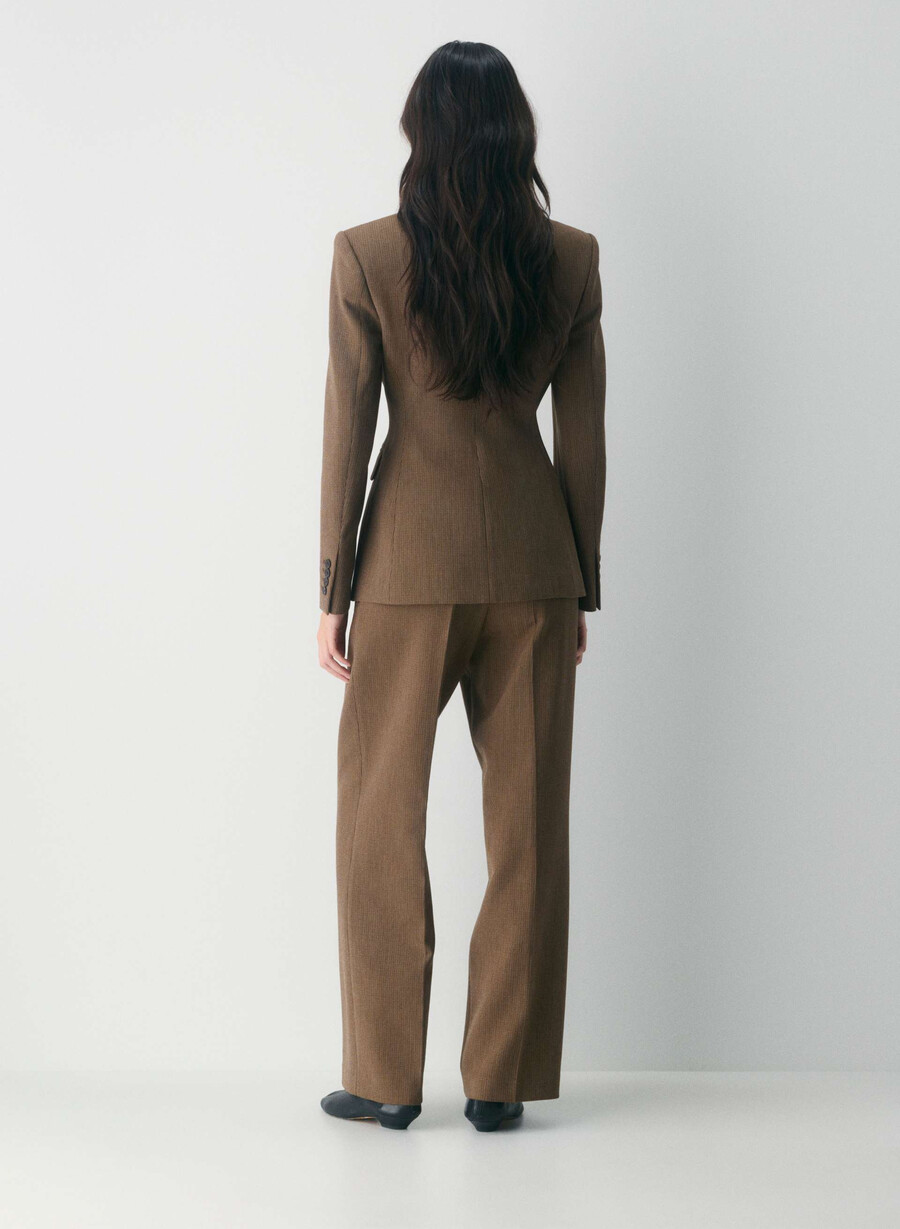 die effortless pant lo-rise - reessential kyle check svlmsc b
